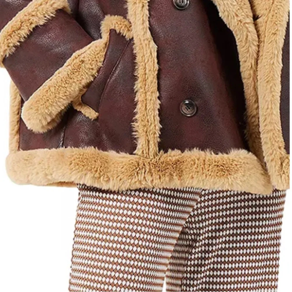 FRENCH CONNECTION BRWON COAT - Picture 11 of 14